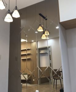 gương bỉ trà, gương dán tường, gương trang trí