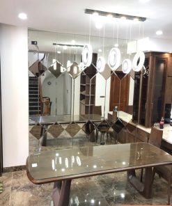 guong dán tường, gương trang trí, gương phòng ăn