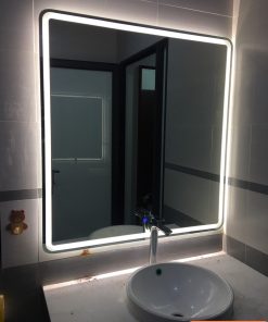 Gương nhà tắm đèn led cảm ứng