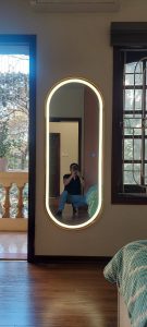 gương nhà tắm đèn led, gương soi toàn thân