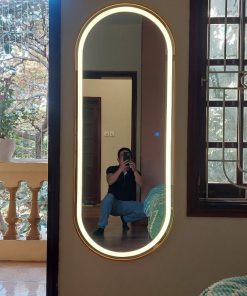 gương nhà tắm đèn led, gương soi toàn thân