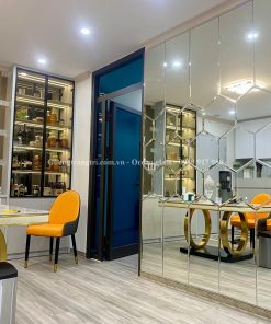 Gương ghép trang trí, gương dán tường, gương ghép dán tường Ocean Glass