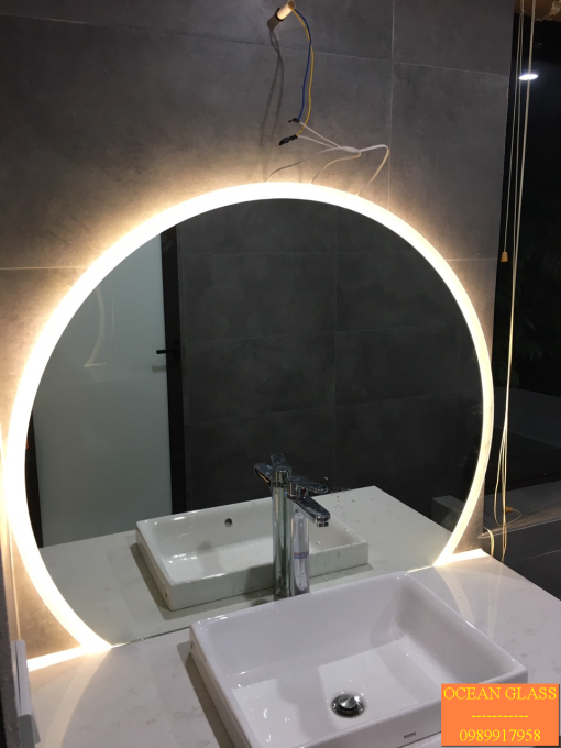 GƯƠNG NHÀ TẮM, GƯƠNG BỈ, GƯƠNG ĐÈN LED, GƯƠNG HÌNH TRÒN KHUYẾT