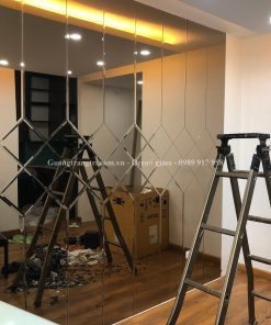GƯƠNG TRANG TRÍ, GƯƠNG DÁN TƯỜNG, GƯƠNG BỈ MÀU TRẮNG