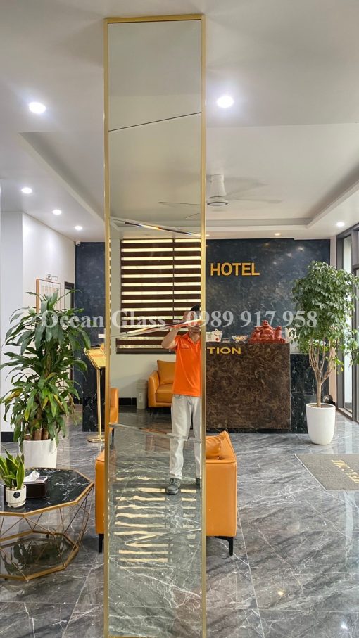 gương ghép dán tương, gương bỉ, gương trang trí